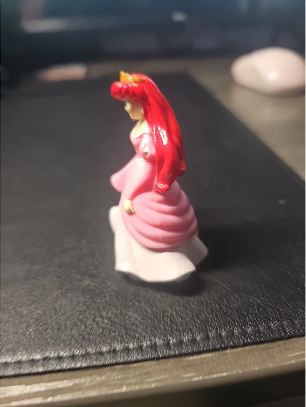 Princess Ariel The Little Mermaid In Pink Dress Gown  3